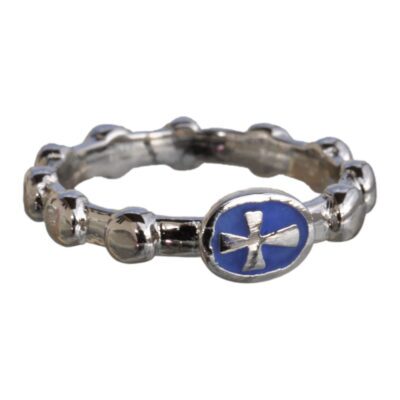 Sterling Silver Women & Children's Rosary Ring